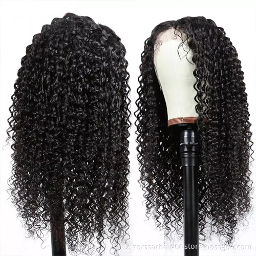 Wholesale kinky curly human hair wigs for black women,kinky curly full lace wig with baby hair,virgin kinky curly full lace wig